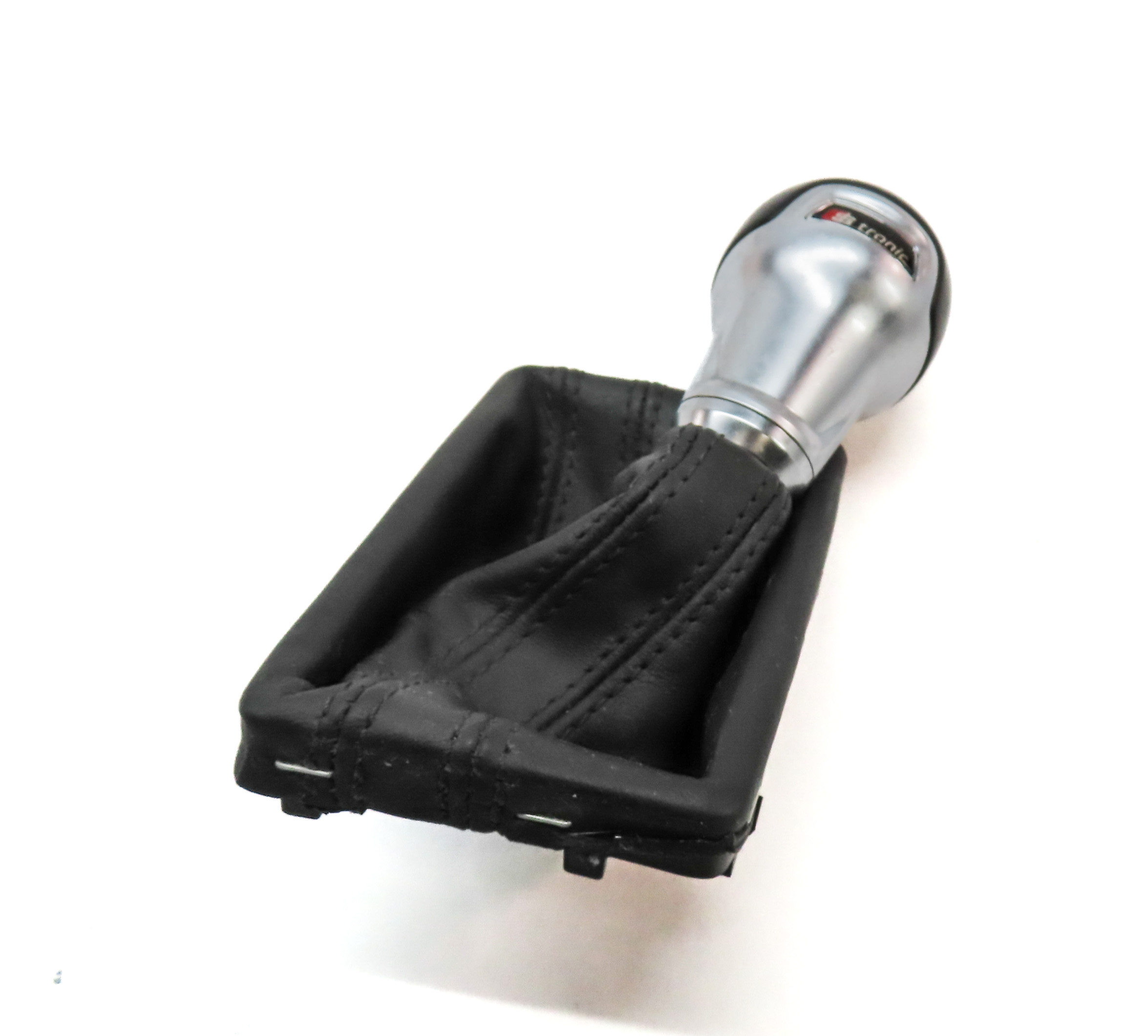 2016 AUDI A3 (8V) LEFT DRIVER AUTO TRANSMISSION GEAR SHIFT KNOB HANDLE w/ BOOT — exact item pictured